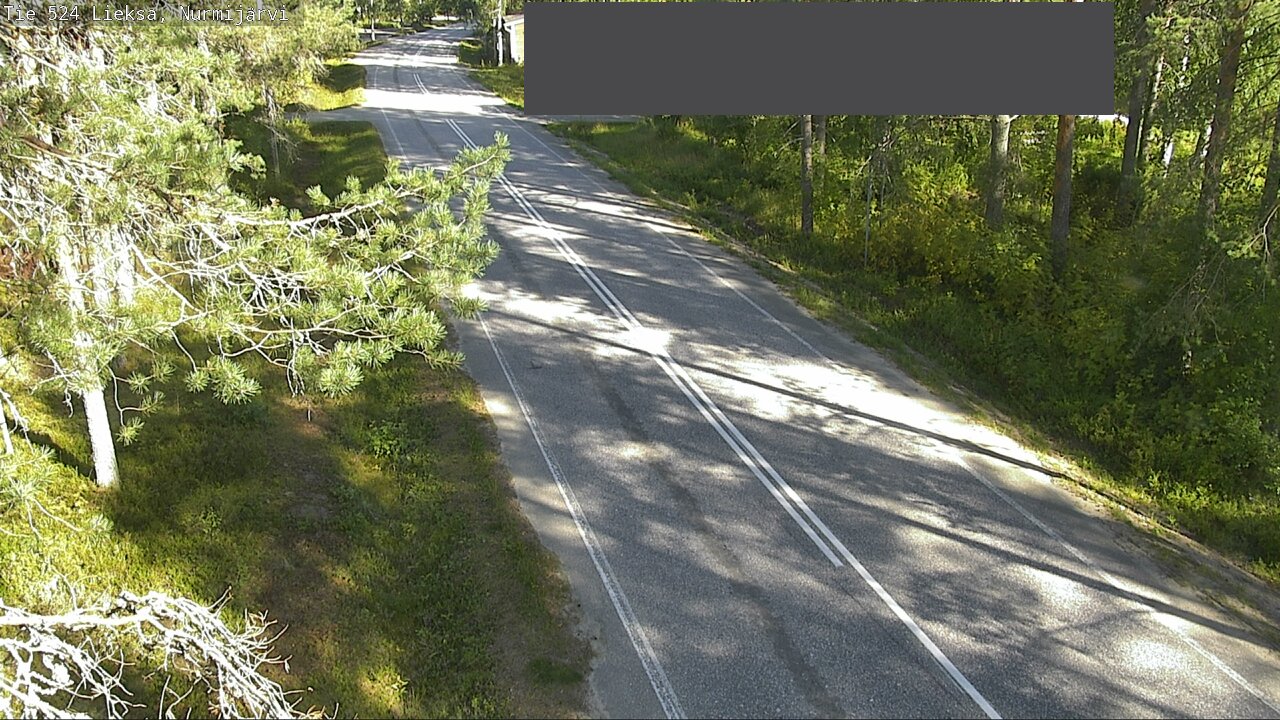 Weather Camera Image Väg 524 Lieksa, Nurmijärvi, Lieksa, Pohjois-Karjala