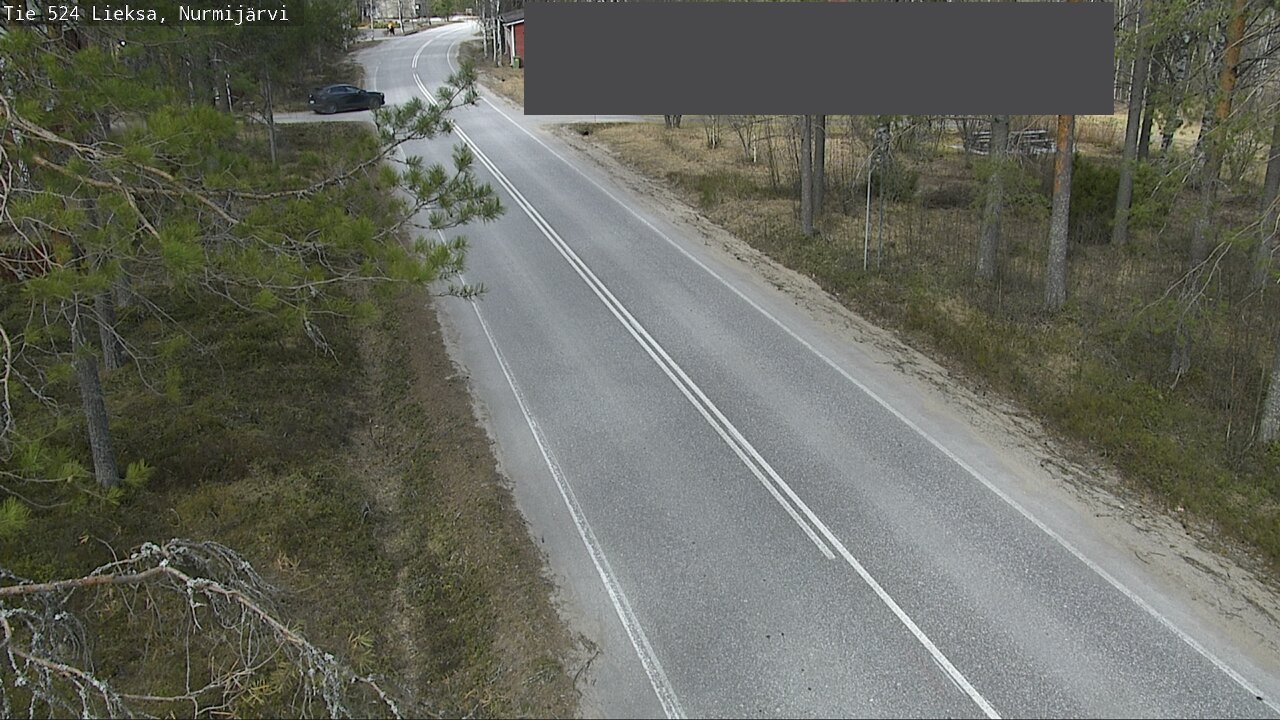 Weather Camera Image Road 524 Lieksa, Nurmijärvi, Lieksa, Pohjois-Karjala