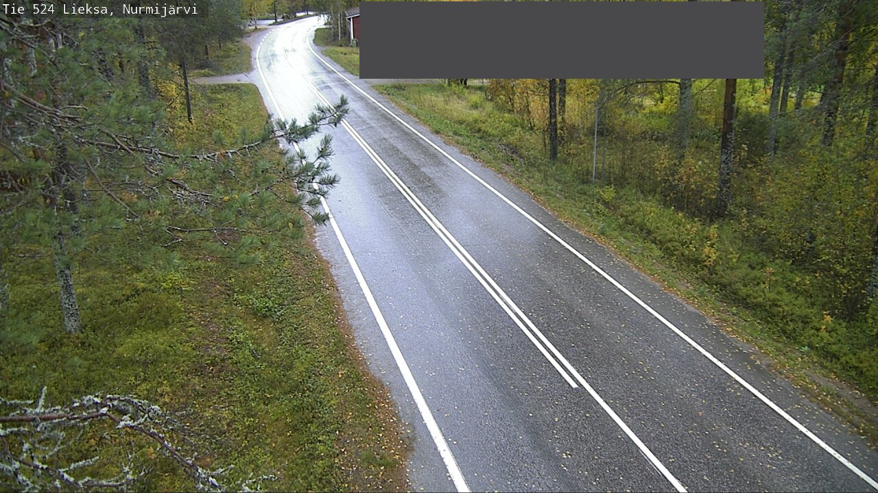 Weather Camera Image Väg 524 Lieksa, Nurmijärvi, Lieksa, Pohjois-Karjala