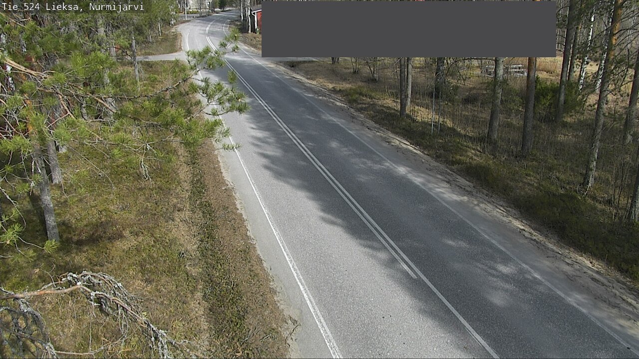 Weather Camera Image Road 524 Lieksa, Nurmijärvi, Lieksa, Pohjois-Karjala