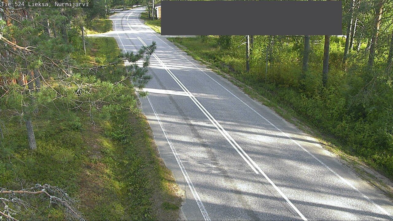 Weather Camera Image Road 524 Lieksa, Nurmijärvi, Lieksa, Pohjois-Karjala