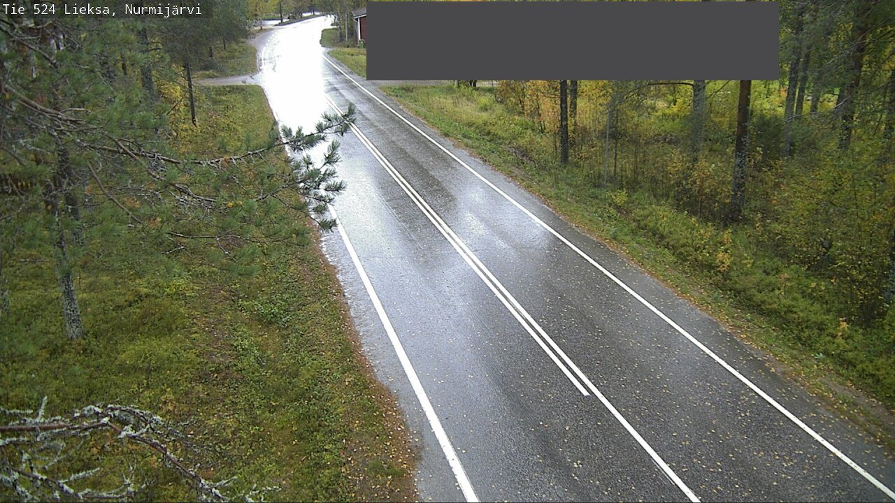 Weather Camera Image Väg 524 Lieksa, Nurmijärvi, Lieksa, Pohjois-Karjala