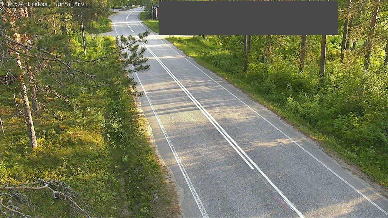 Weather Camera Image Road 524 Lieksa, Nurmijärvi, Lieksa, Pohjois-Karjala