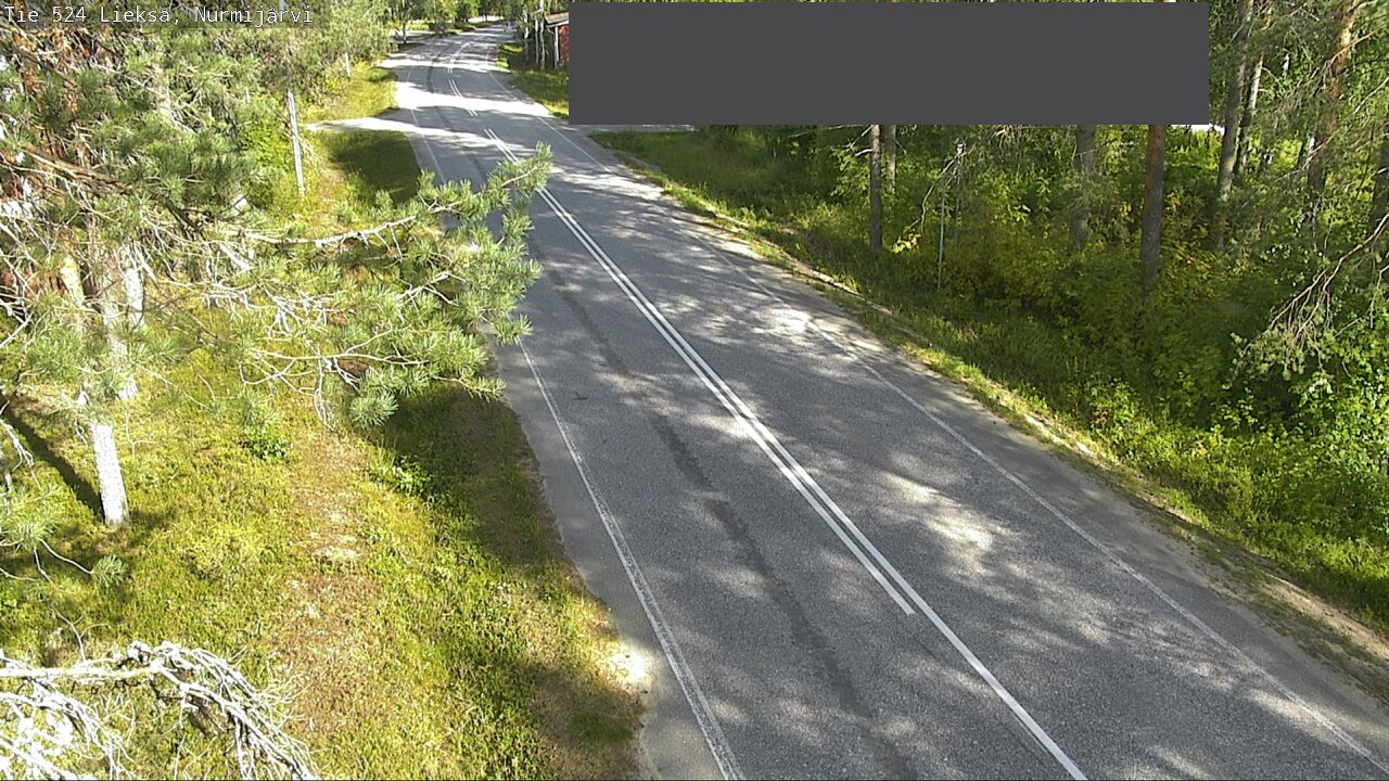 Weather Camera Image Väg 524 Lieksa, Nurmijärvi, Lieksa, Pohjois-Karjala
