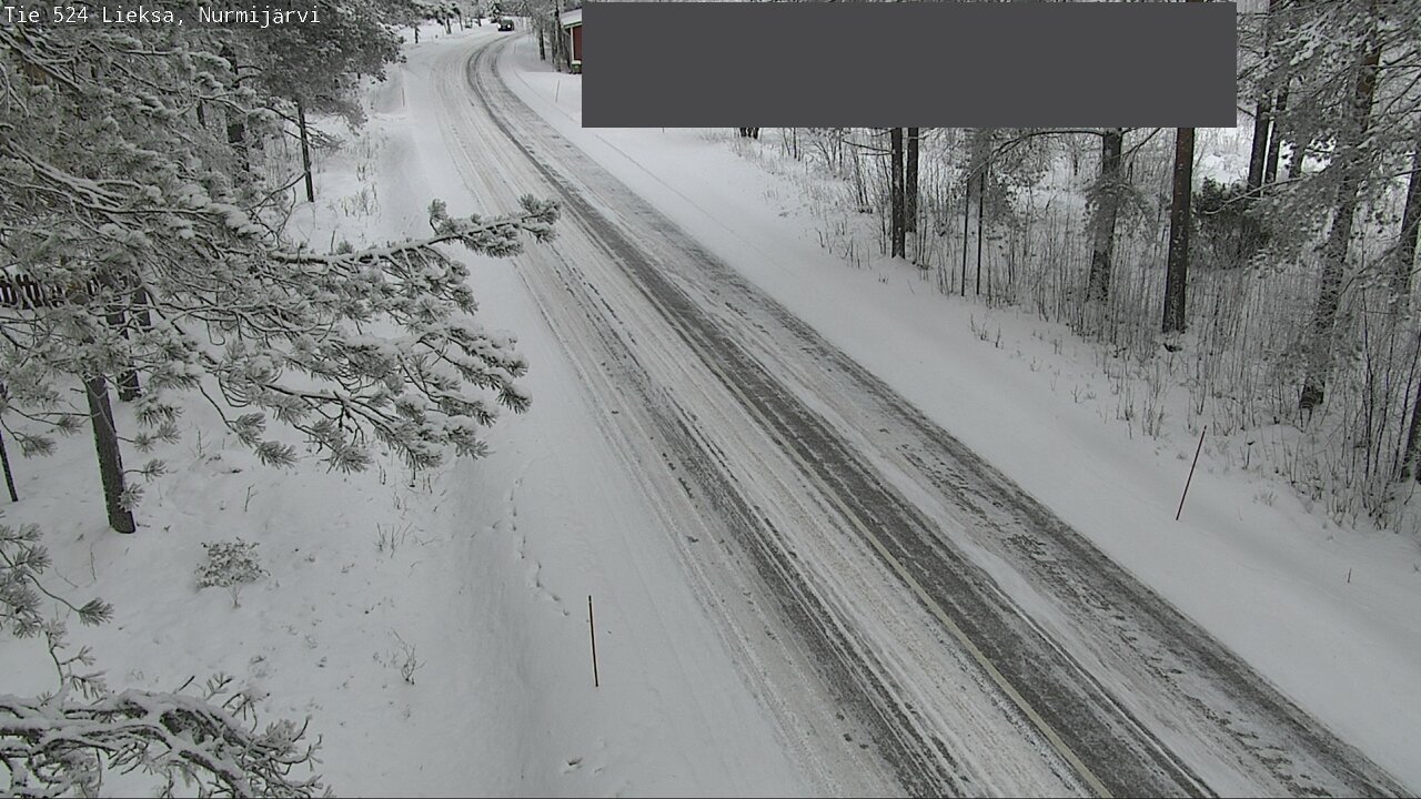 Weather Camera Image Road 524 Lieksa, Nurmijärvi, Lieksa, Pohjois-Karjala