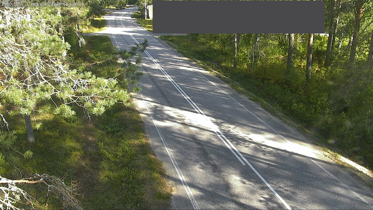Weather Camera Image Väg 524 Lieksa, Nurmijärvi, Lieksa, Pohjois-Karjala