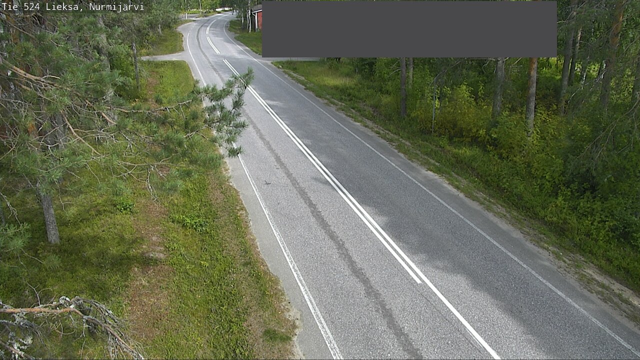 Weather Camera Image Väg 524 Lieksa, Nurmijärvi, Lieksa, Pohjois-Karjala