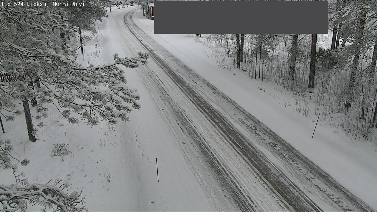 Weather Camera Image Road 524 Lieksa, Nurmijärvi, Lieksa, Pohjois-Karjala
