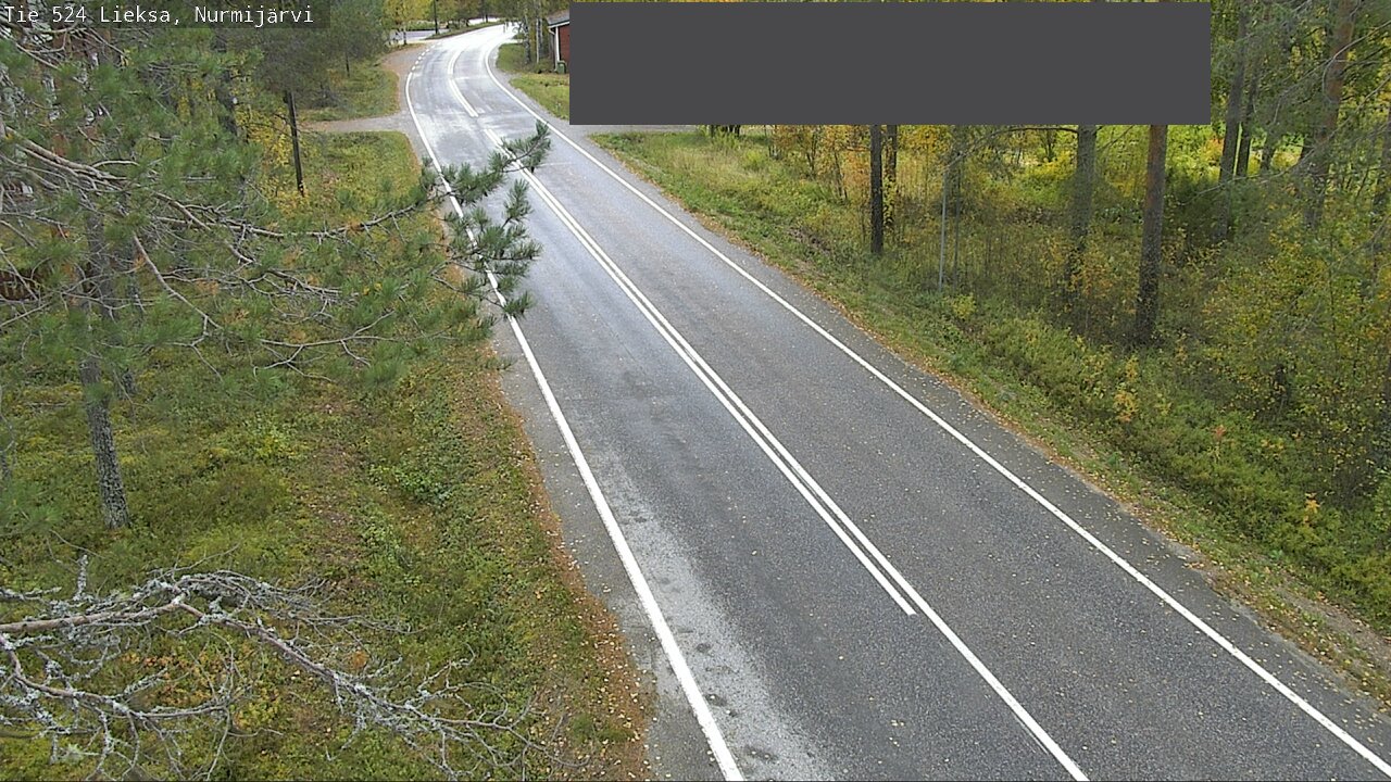 Weather Camera Image Road 524 Lieksa, Nurmijärvi, Lieksa, Pohjois-Karjala