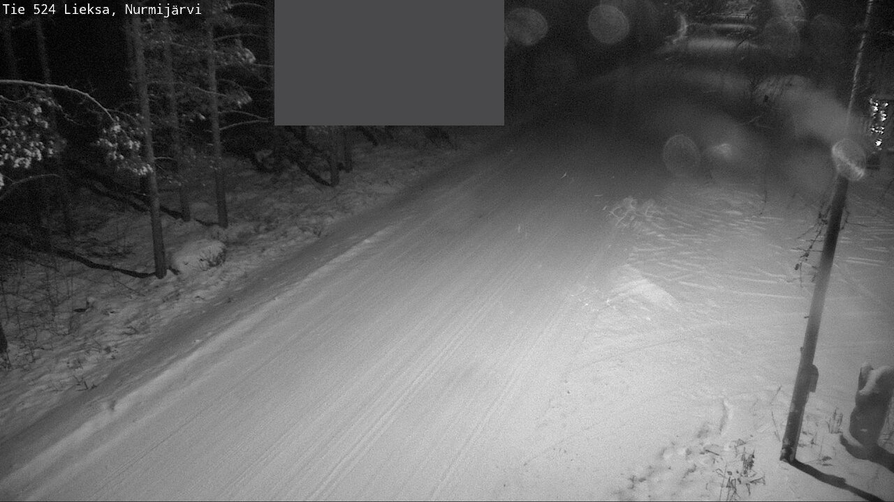 Weather Camera Image Road 524 Lieksa, Nurmijärvi, Lieksa, Pohjois-Karjala