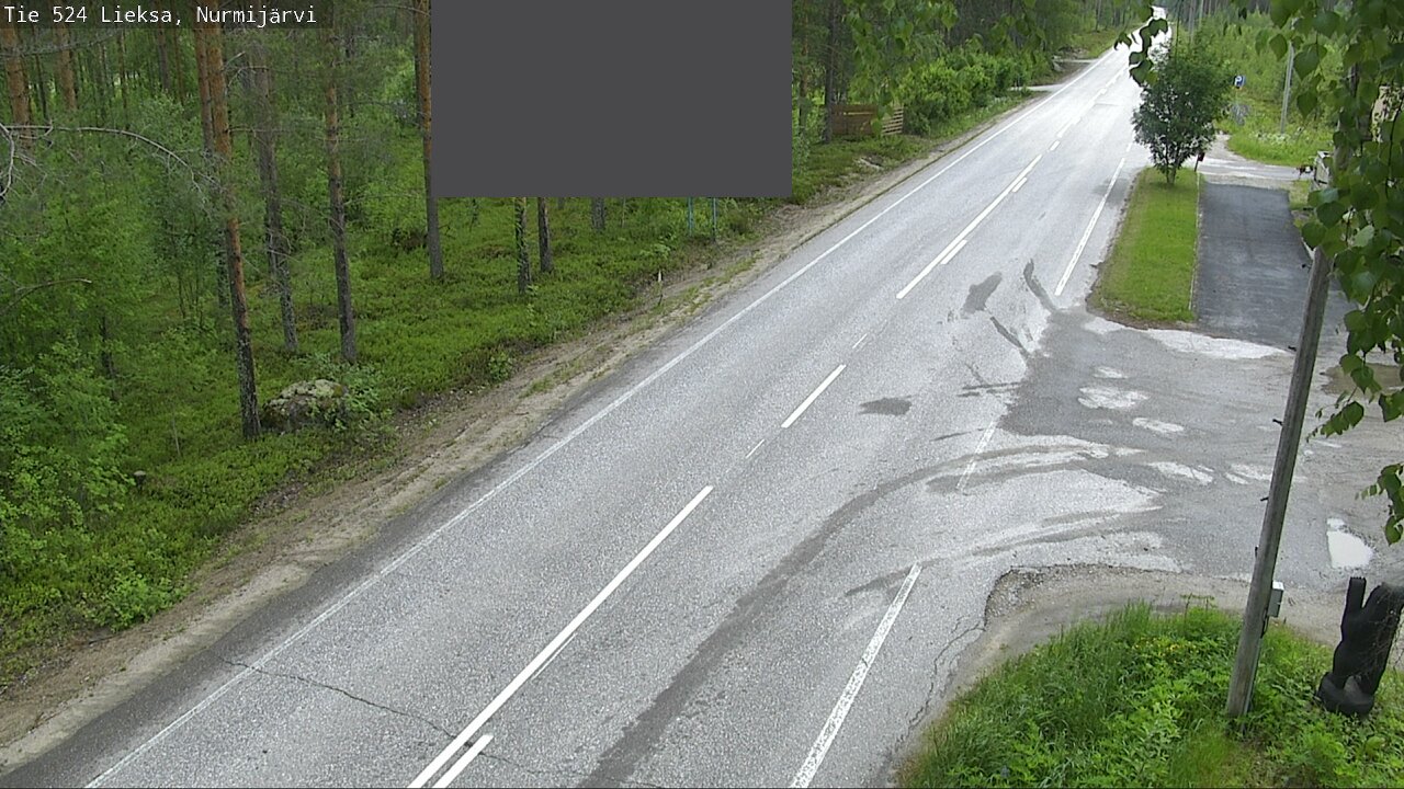 Weather Camera Image Road 524 Lieksa, Nurmijärvi, Lieksa, Pohjois-Karjala