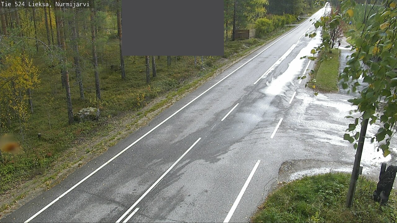 Weather Camera Image Väg 524 Lieksa, Nurmijärvi, Lieksa, Pohjois-Karjala