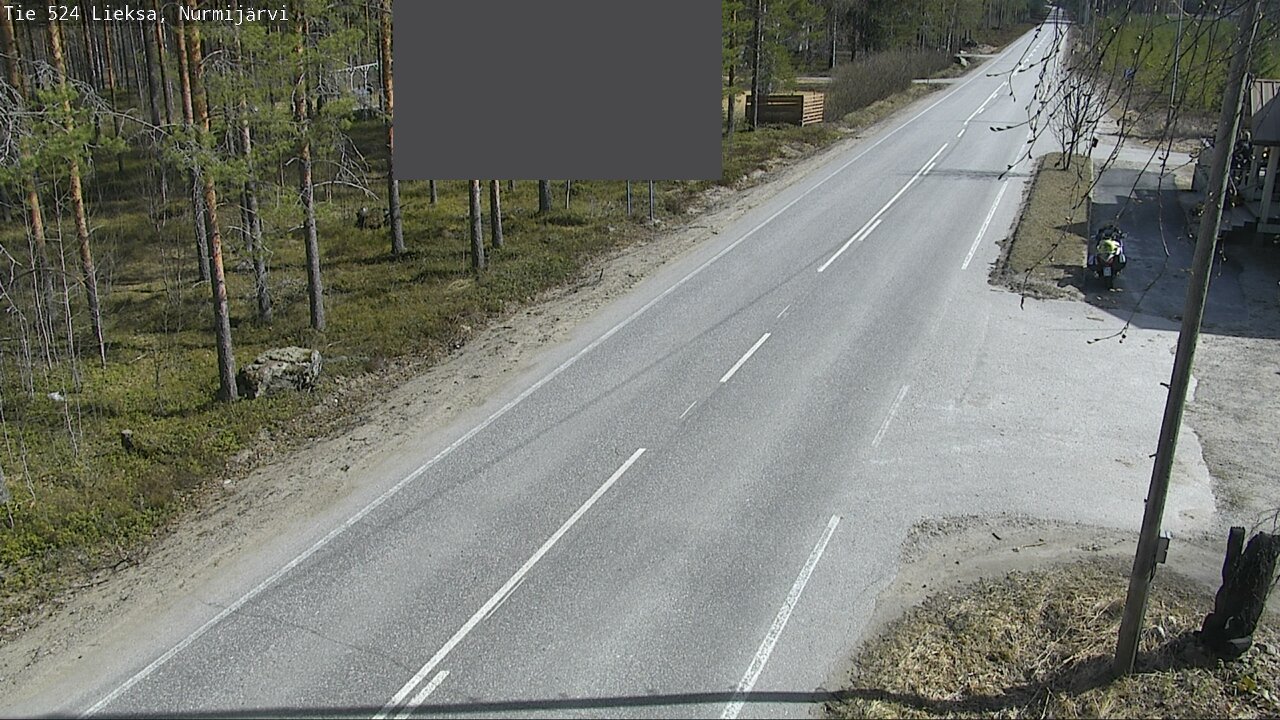 Weather Camera Image Väg 524 Lieksa, Nurmijärvi, Lieksa, Pohjois-Karjala