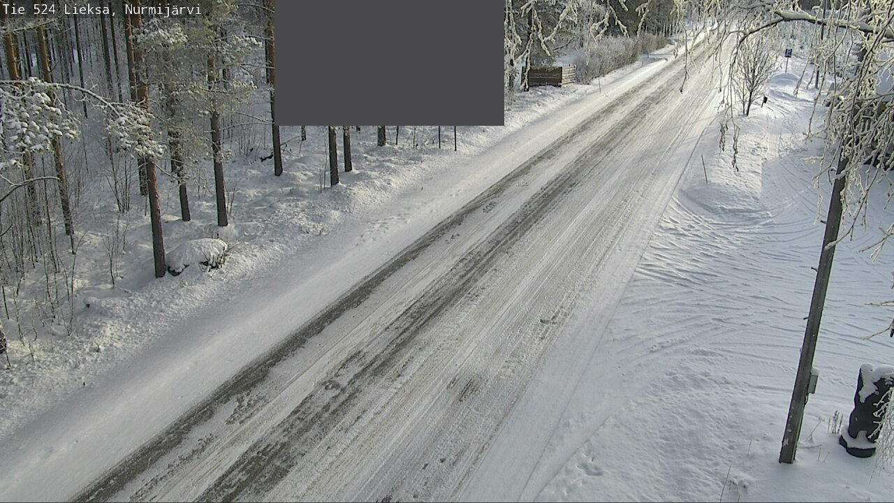 Weather Camera Image Road 524 Lieksa, Nurmijärvi, Lieksa, Pohjois-Karjala