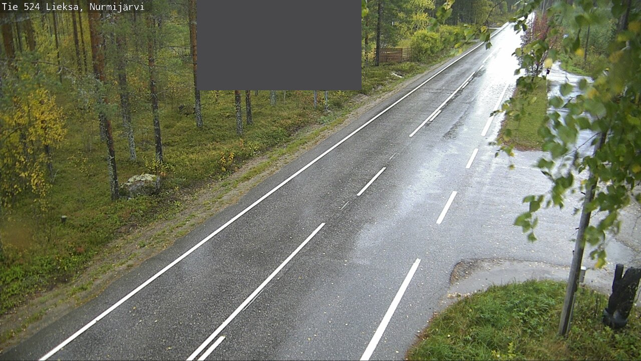 Weather Camera Image Väg 524 Lieksa, Nurmijärvi, Lieksa, Pohjois-Karjala