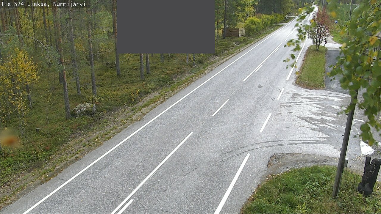 Weather Camera Image Väg 524 Lieksa, Nurmijärvi, Lieksa, Pohjois-Karjala