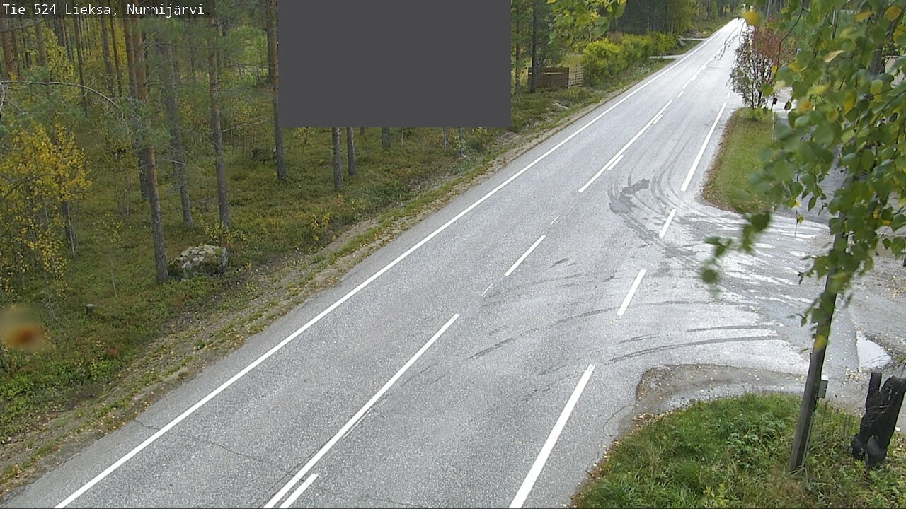 Weather Camera Image Väg 524 Lieksa, Nurmijärvi, Lieksa, Pohjois-Karjala