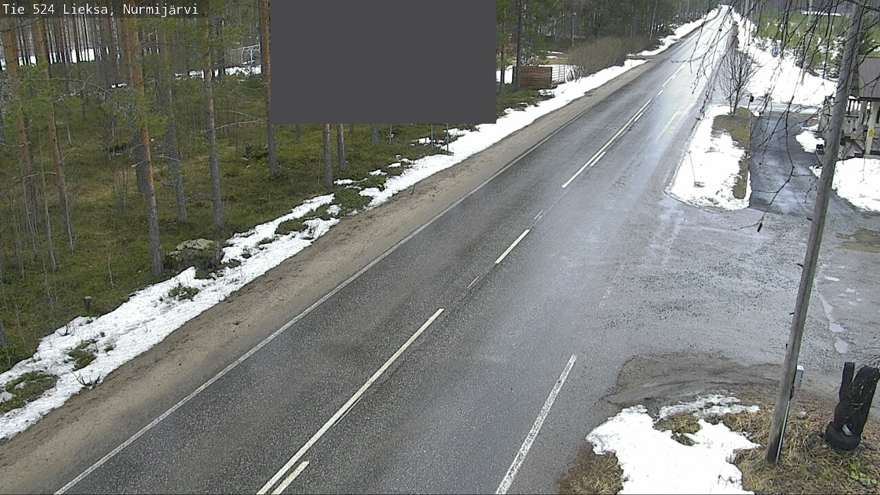 Weather Camera Image Road 524 Lieksa, Nurmijärvi, Lieksa, Pohjois-Karjala
