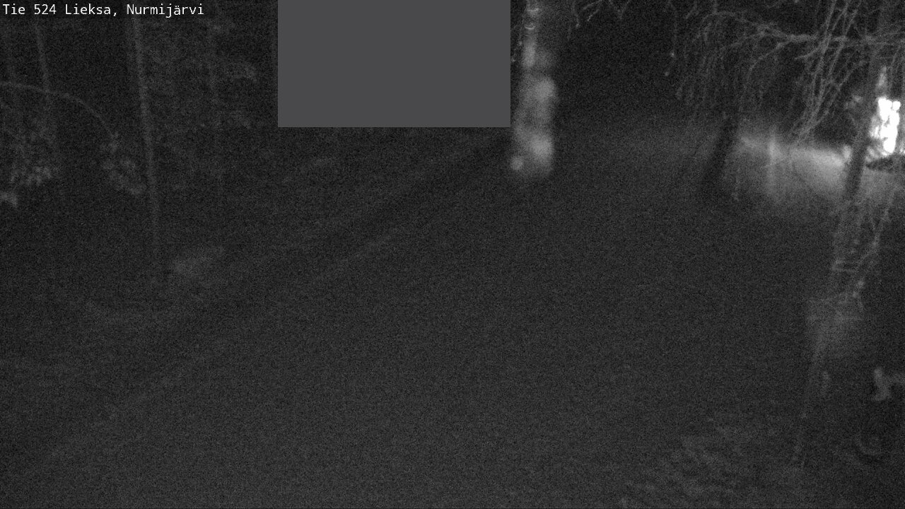 Weather Camera Image Road 524 Lieksa, Nurmijärvi, Lieksa, Pohjois-Karjala