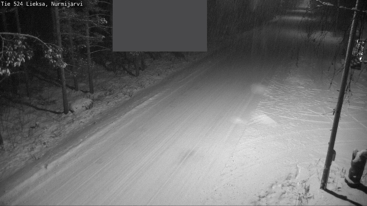 Weather Camera Image Road 524 Lieksa, Nurmijärvi, Lieksa, Pohjois-Karjala