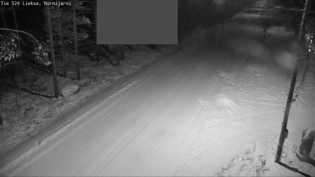 Weather Camera Image Road 524 Lieksa, Nurmijärvi, Lieksa, Pohjois-Karjala