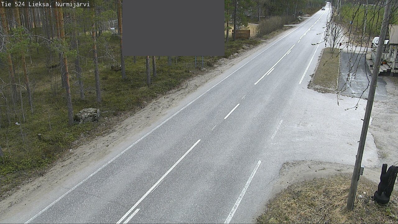 Weather Camera Image Road 524 Lieksa, Nurmijärvi, Lieksa, Pohjois-Karjala