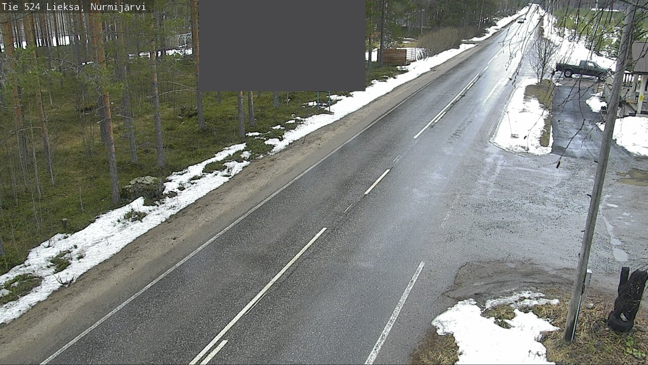 Weather Camera Image Road 524 Lieksa, Nurmijärvi, Lieksa, Pohjois-Karjala