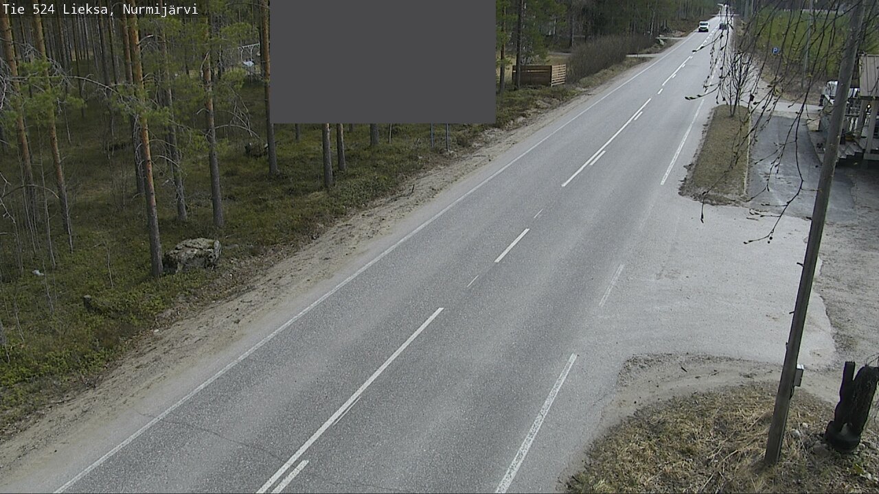 Weather Camera Image Road 524 Lieksa, Nurmijärvi, Lieksa, Pohjois-Karjala