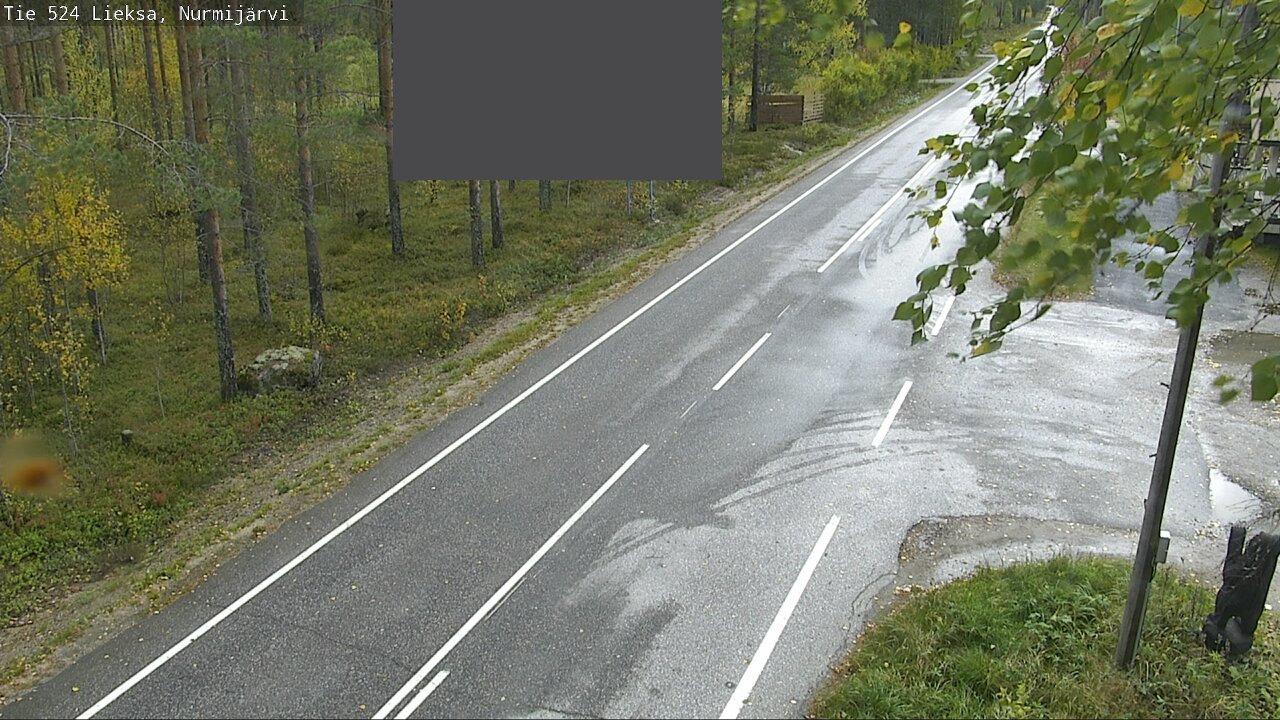 Weather Camera Image Väg 524 Lieksa, Nurmijärvi, Lieksa, Pohjois-Karjala