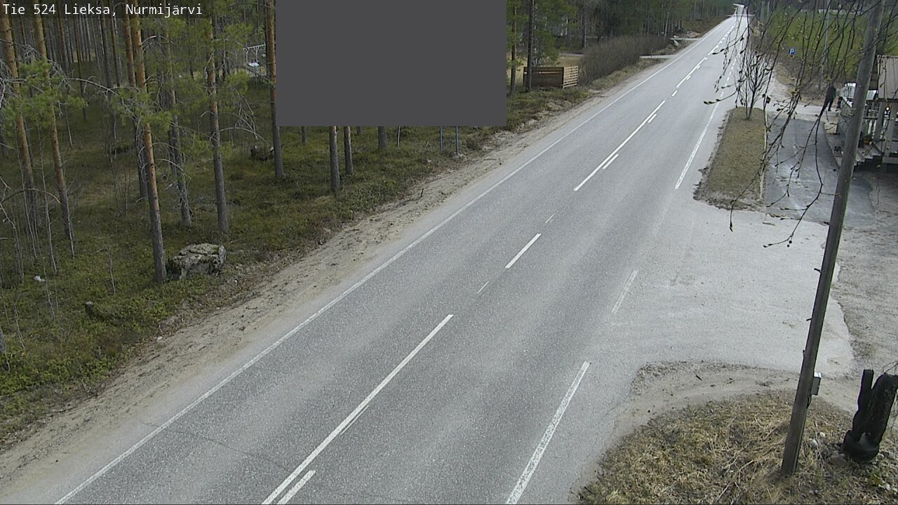 Weather Camera Image Road 524 Lieksa, Nurmijärvi, Lieksa, Pohjois-Karjala