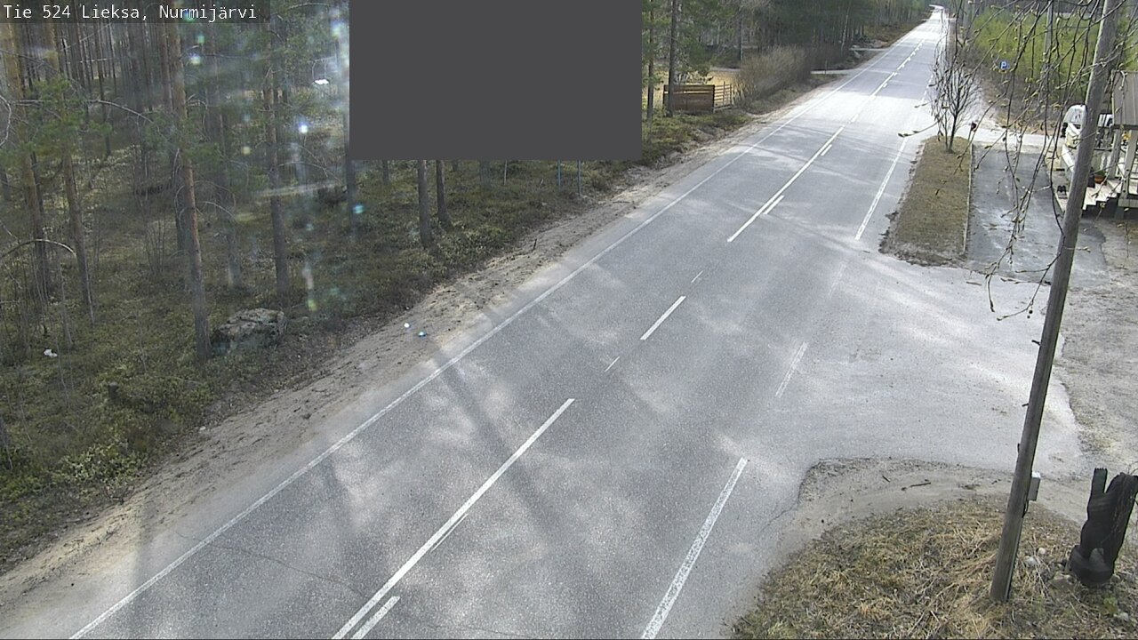 Weather Camera Image Road 524 Lieksa, Nurmijärvi, Lieksa, Pohjois-Karjala