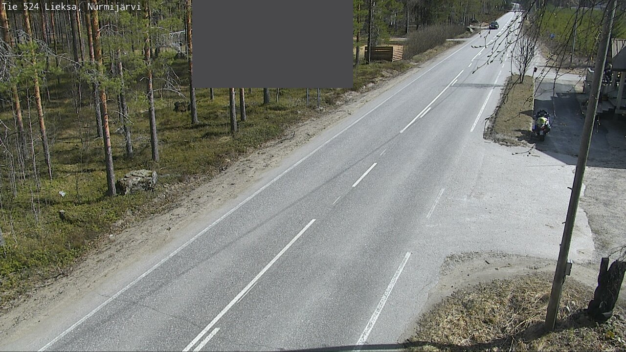 Weather Camera Image Väg 524 Lieksa, Nurmijärvi, Lieksa, Pohjois-Karjala