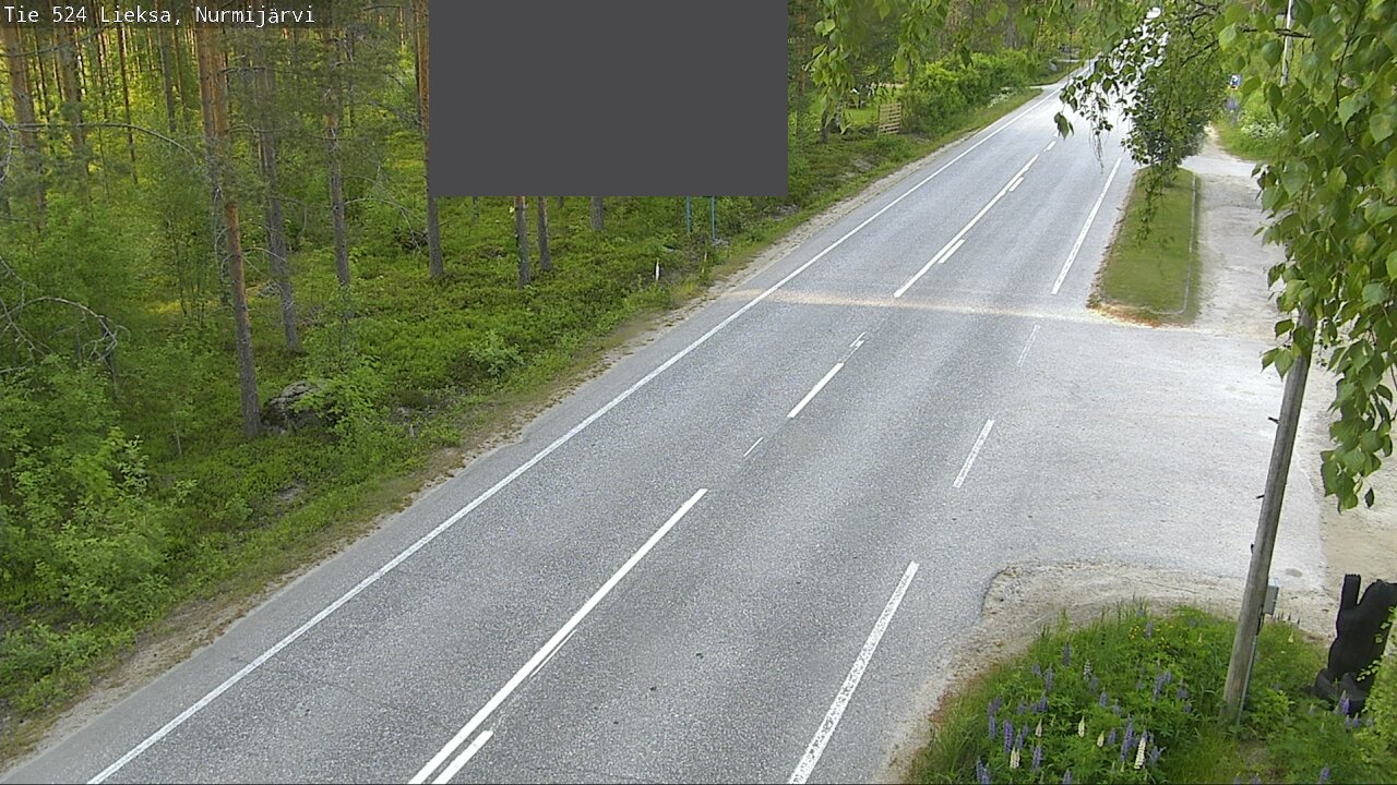 Weather Camera Image Road 524 Lieksa, Nurmijärvi, Lieksa, Pohjois-Karjala