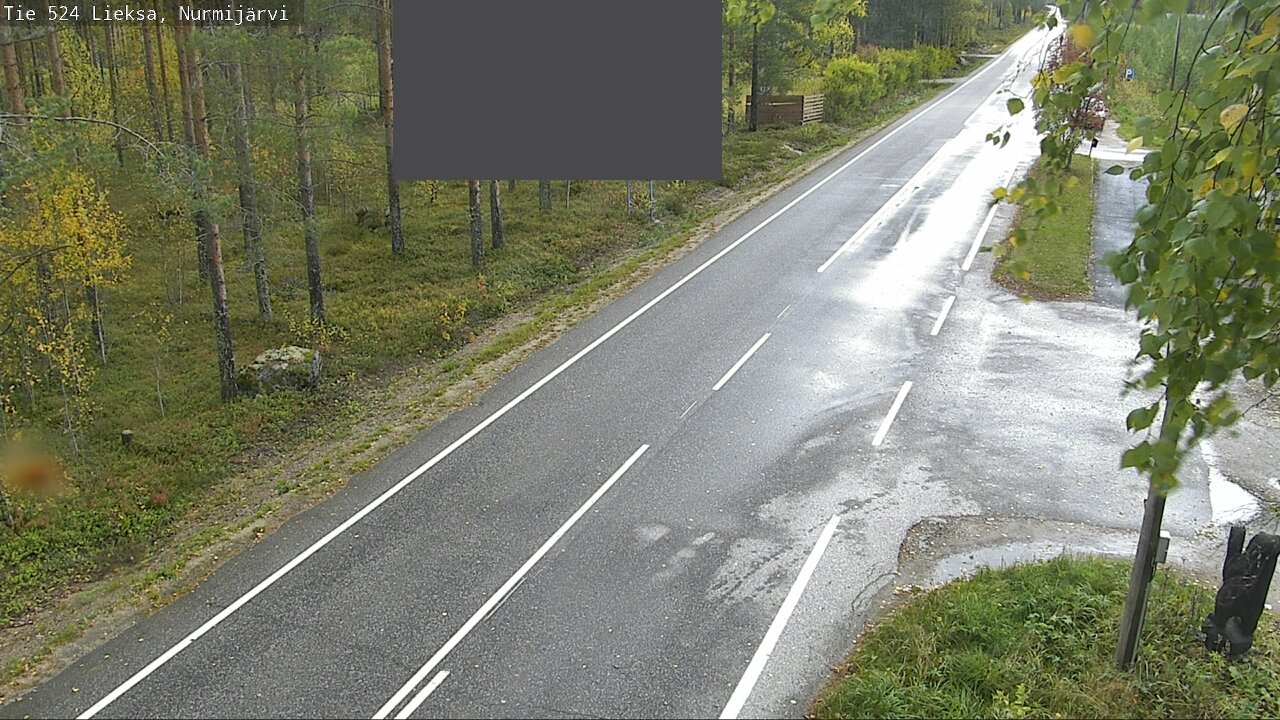 Weather Camera Image Väg 524 Lieksa, Nurmijärvi, Lieksa, Pohjois-Karjala