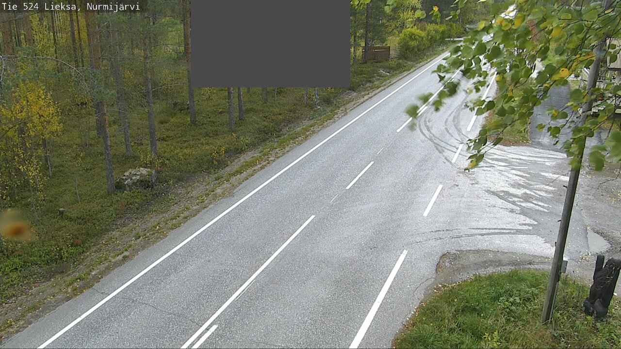 Weather Camera Image Väg 524 Lieksa, Nurmijärvi, Lieksa, Pohjois-Karjala