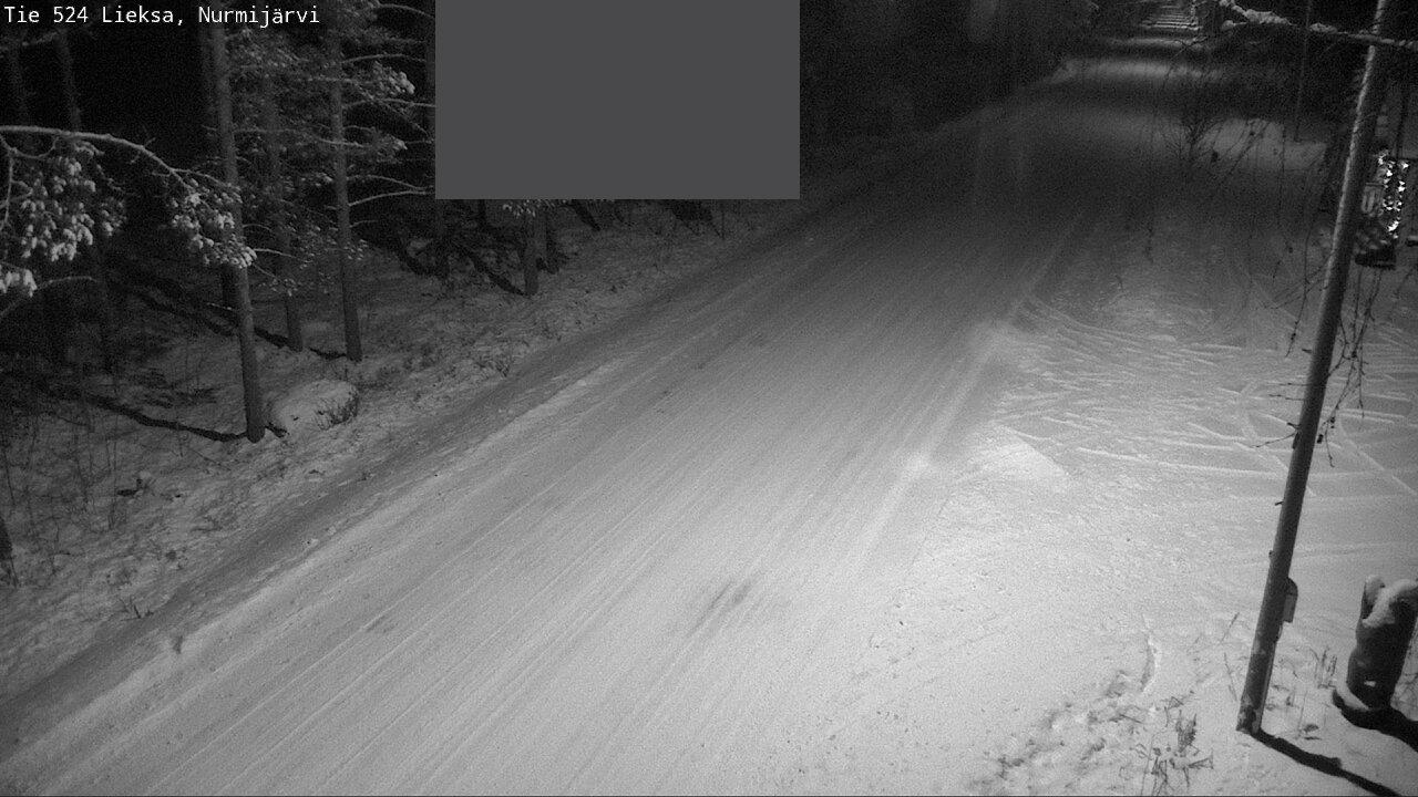 Weather Camera Image Road 524 Lieksa, Nurmijärvi, Lieksa, Pohjois-Karjala
