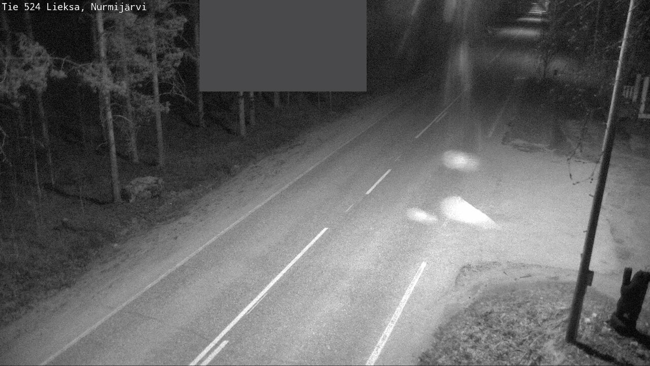 Weather Camera Image Väg 524 Lieksa, Nurmijärvi, Lieksa, Pohjois-Karjala