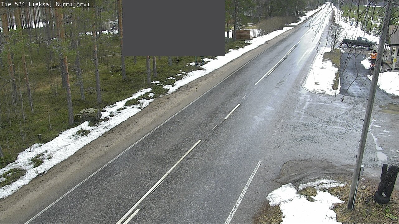 Weather Camera Image Road 524 Lieksa, Nurmijärvi, Lieksa, Pohjois-Karjala