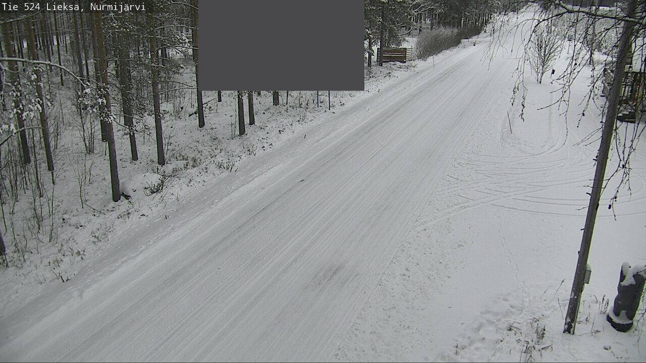 Weather Camera Image Road 524 Lieksa, Nurmijärvi, Lieksa, Pohjois-Karjala