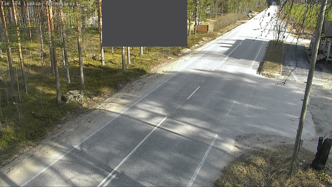Weather Camera Image Väg 524 Lieksa, Nurmijärvi, Lieksa, Pohjois-Karjala