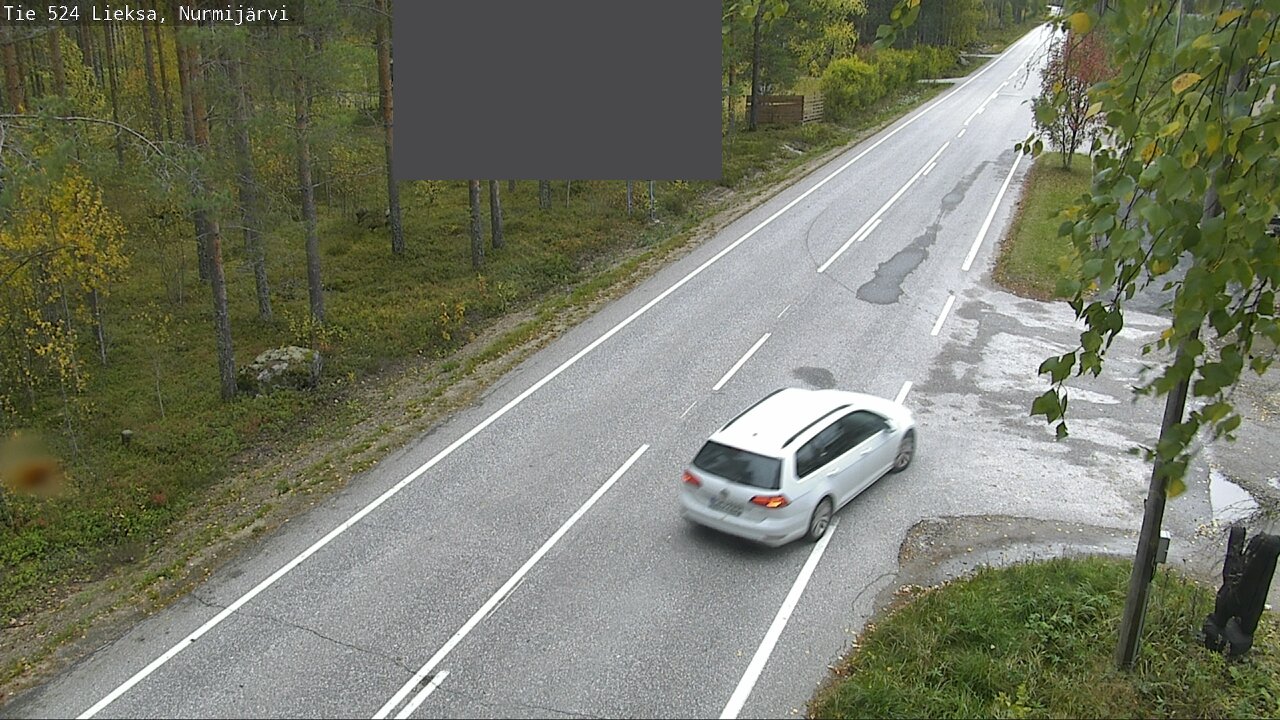 Weather Camera Image Väg 524 Lieksa, Nurmijärvi, Lieksa, Pohjois-Karjala