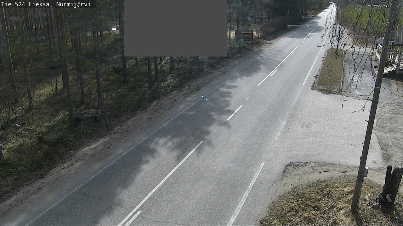 Weather Camera Image Road 524 Lieksa, Nurmijärvi, Lieksa, Pohjois-Karjala