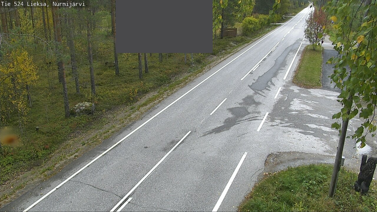 Weather Camera Image Väg 524 Lieksa, Nurmijärvi, Lieksa, Pohjois-Karjala