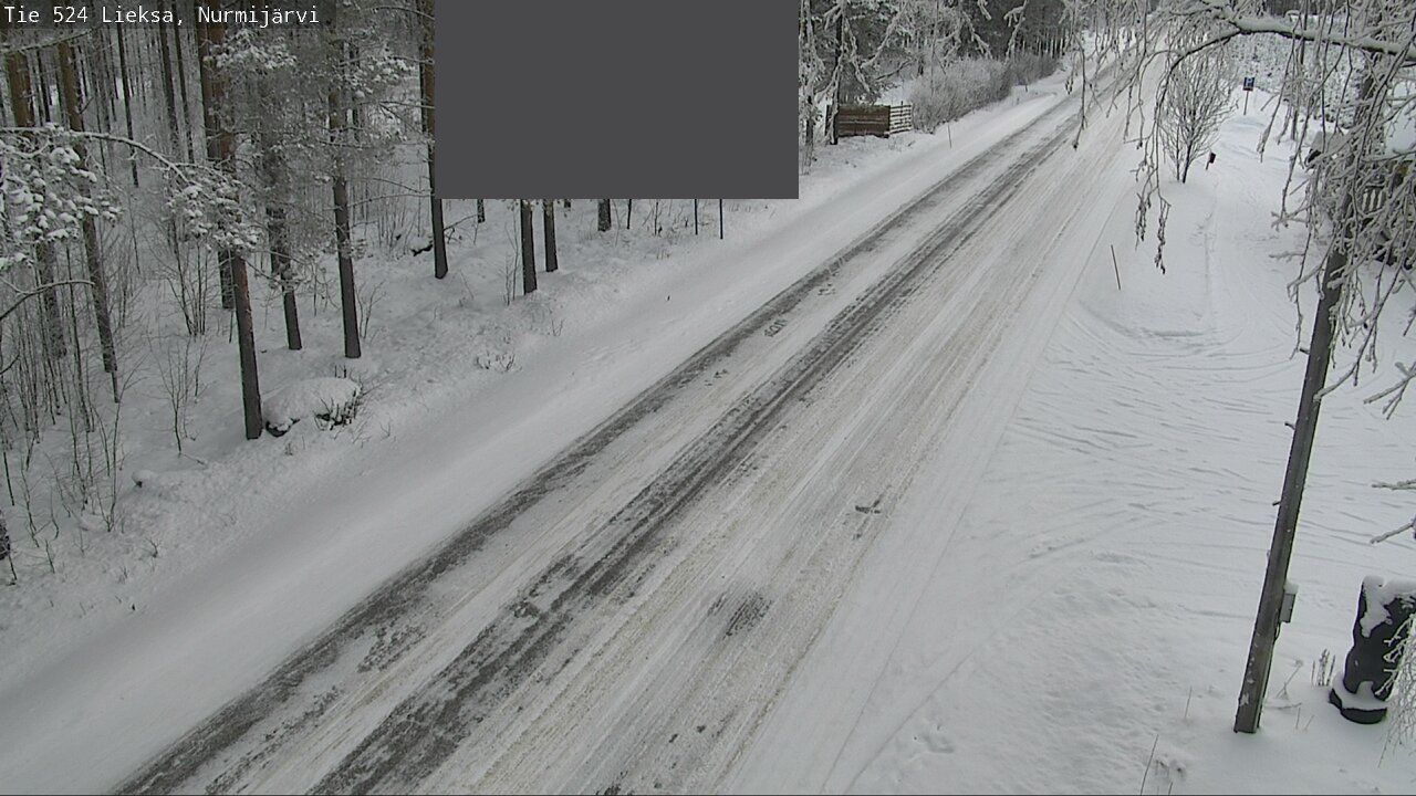 Weather Camera Image Väg 524 Lieksa, Nurmijärvi, Lieksa, Pohjois-Karjala
