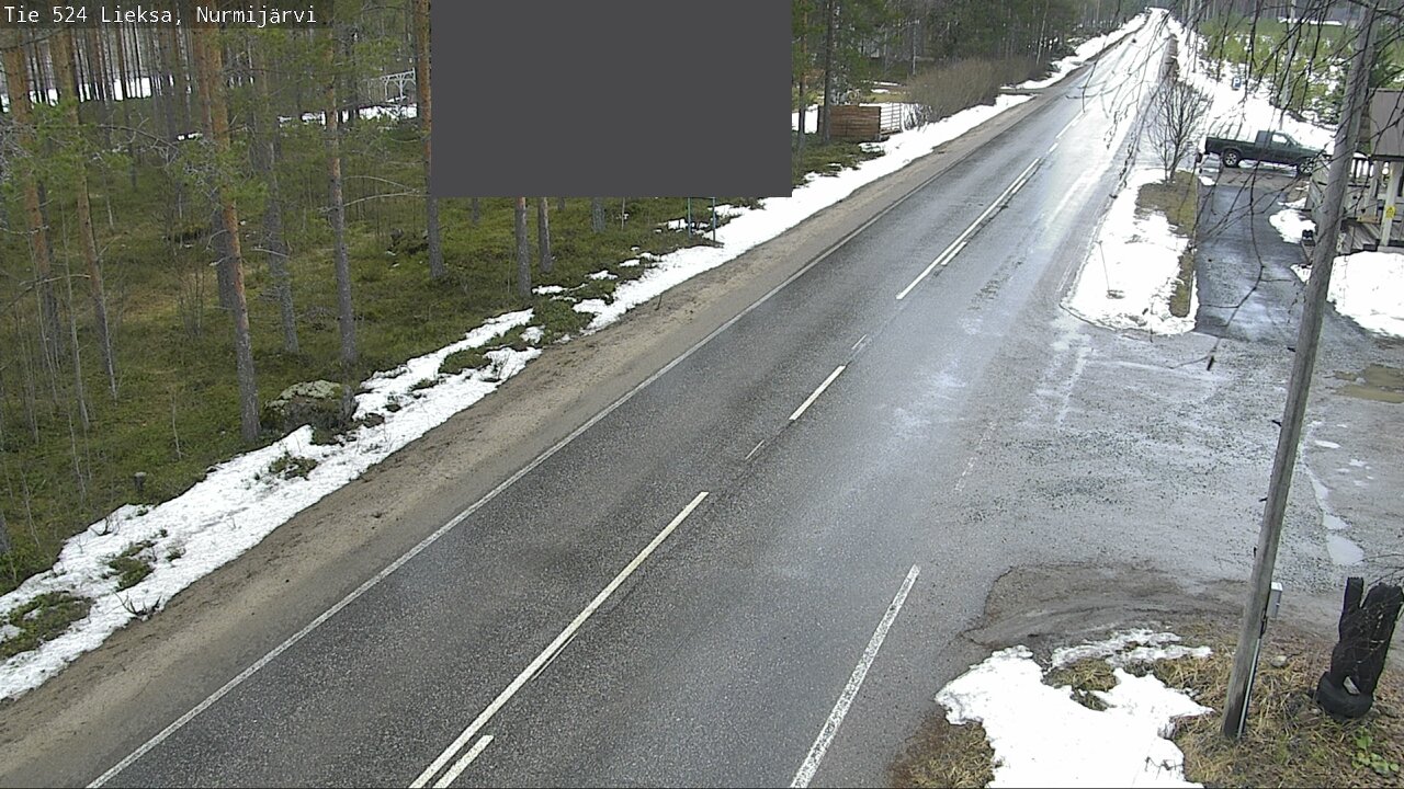 Weather Camera Image Road 524 Lieksa, Nurmijärvi, Lieksa, Pohjois-Karjala