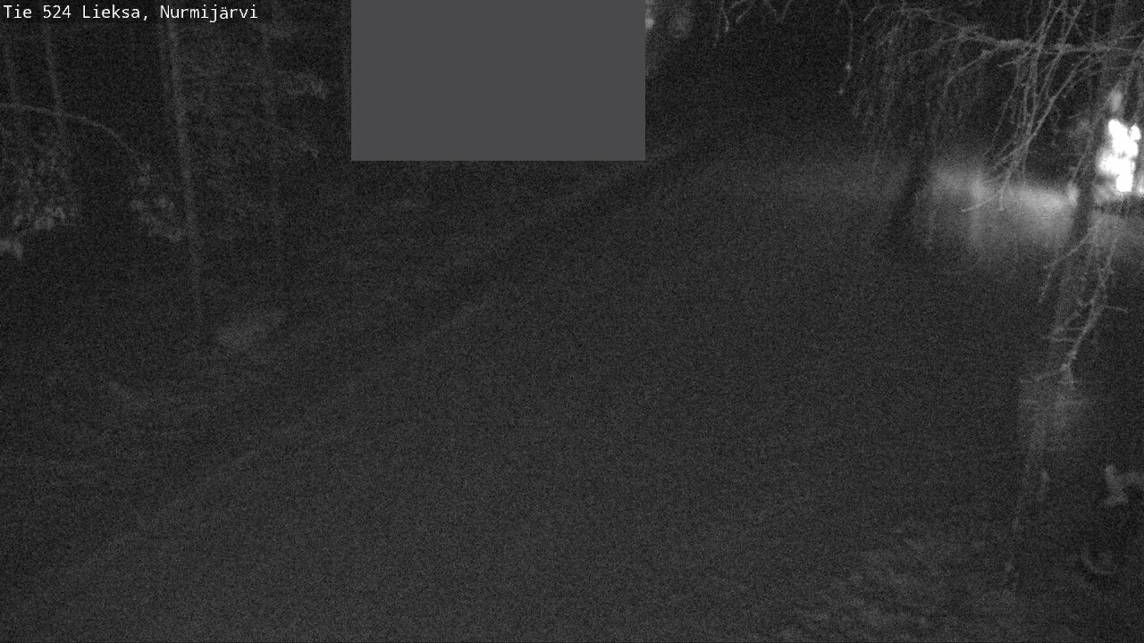Weather Camera Image Väg 524 Lieksa, Nurmijärvi, Lieksa, Pohjois-Karjala
