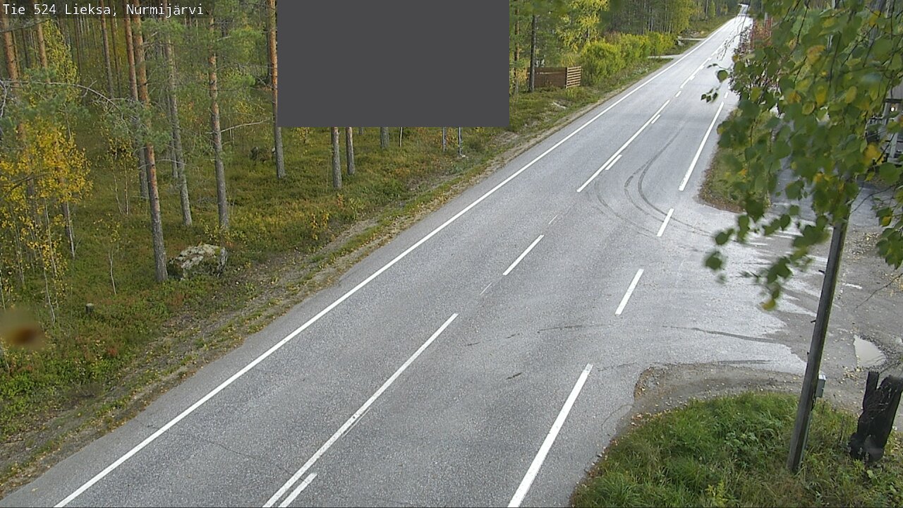 Weather Camera Image Väg 524 Lieksa, Nurmijärvi, Lieksa, Pohjois-Karjala