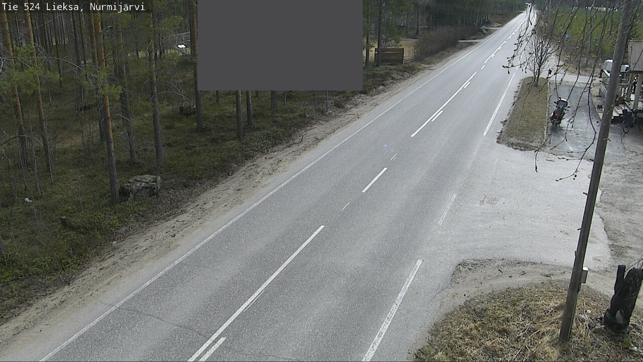 Weather Camera Image Road 524 Lieksa, Nurmijärvi, Lieksa, Pohjois-Karjala