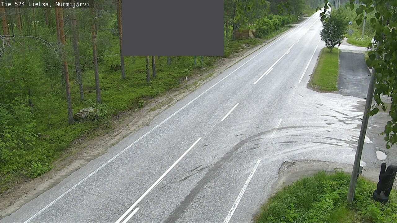 Weather Camera Image Väg 524 Lieksa, Nurmijärvi, Lieksa, Pohjois-Karjala