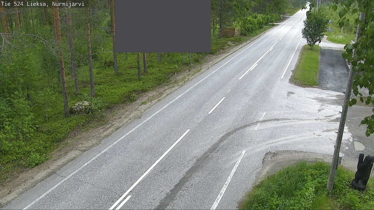 Weather Camera Image Road 524 Lieksa, Nurmijärvi, Lieksa, Pohjois-Karjala